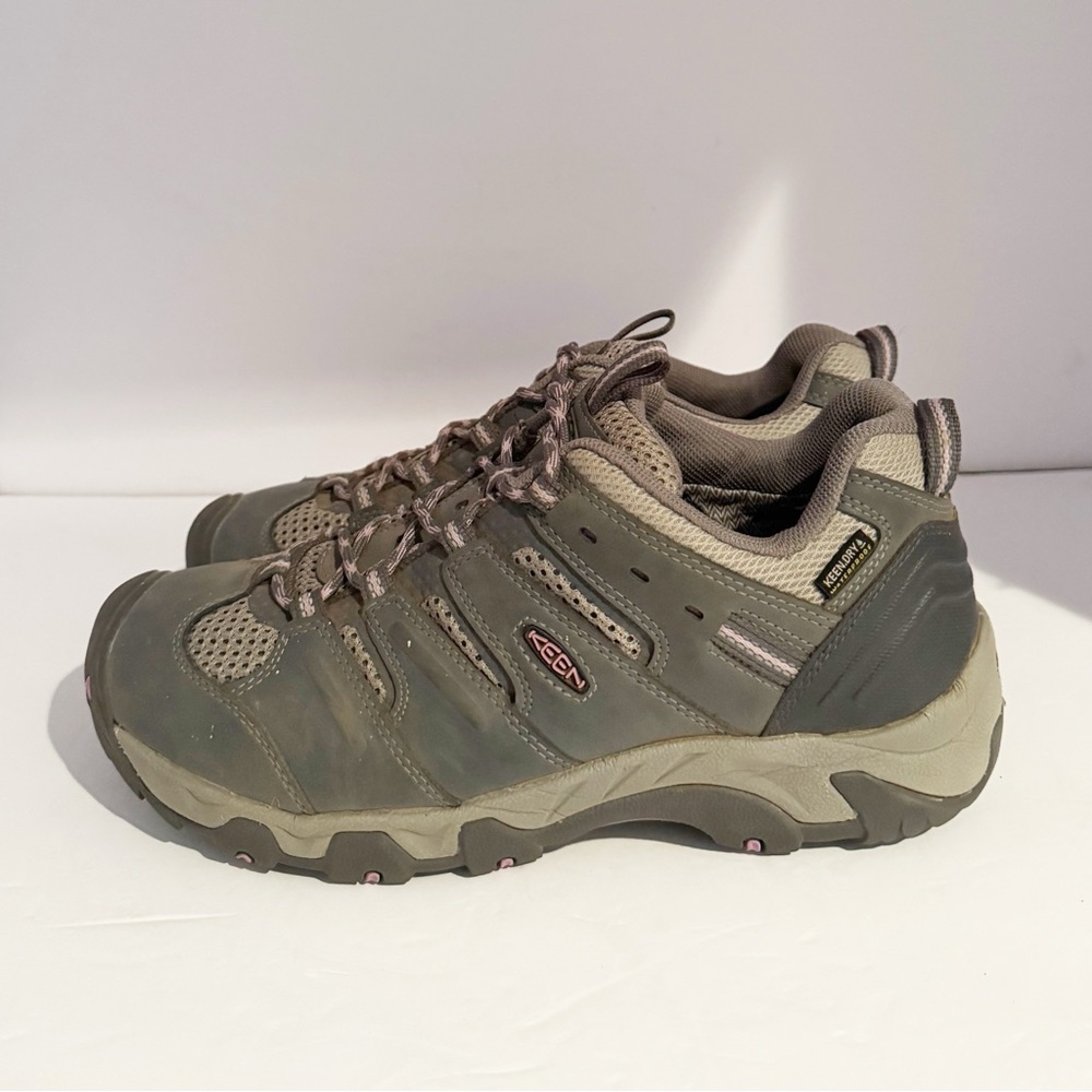 Keen Koven Low Hiking Shoes Sneaker Womens Size 10 Waterproof EUC